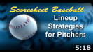 Lineup Strategies for Pitchers